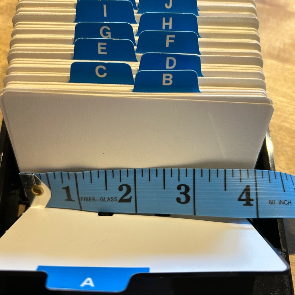 Vintage Rolodex VIP24C Business Card / Address File - Picture 9 of 10